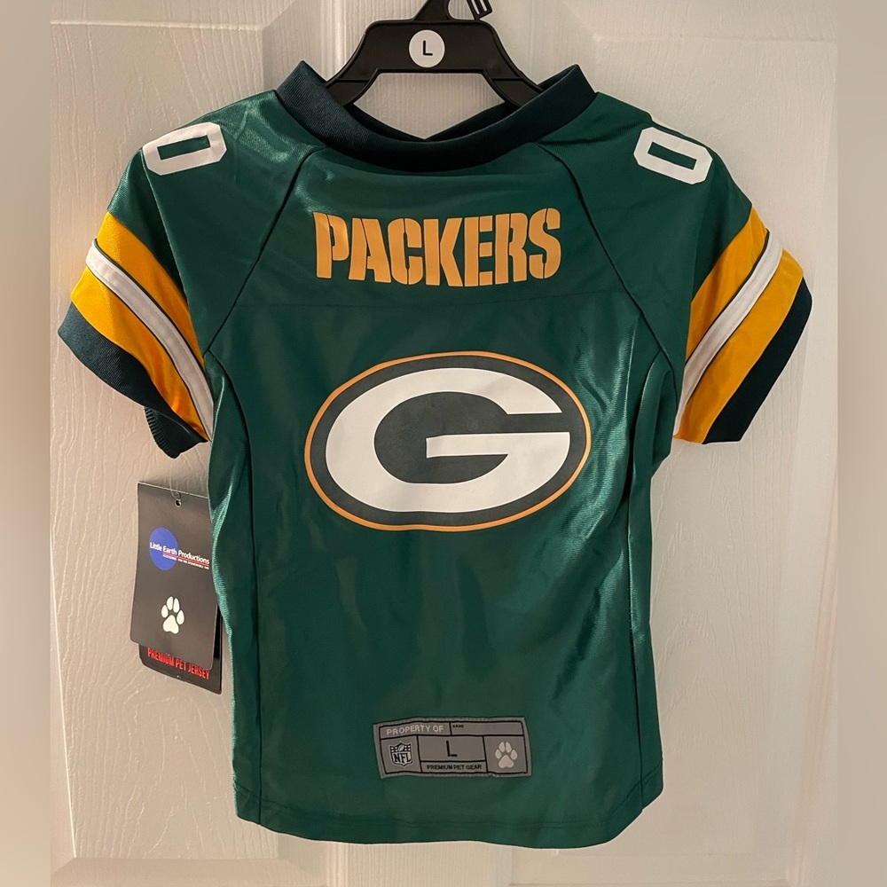 Green Bay Packers Dog Jersey